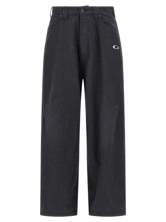 Trompe L Pants Gray