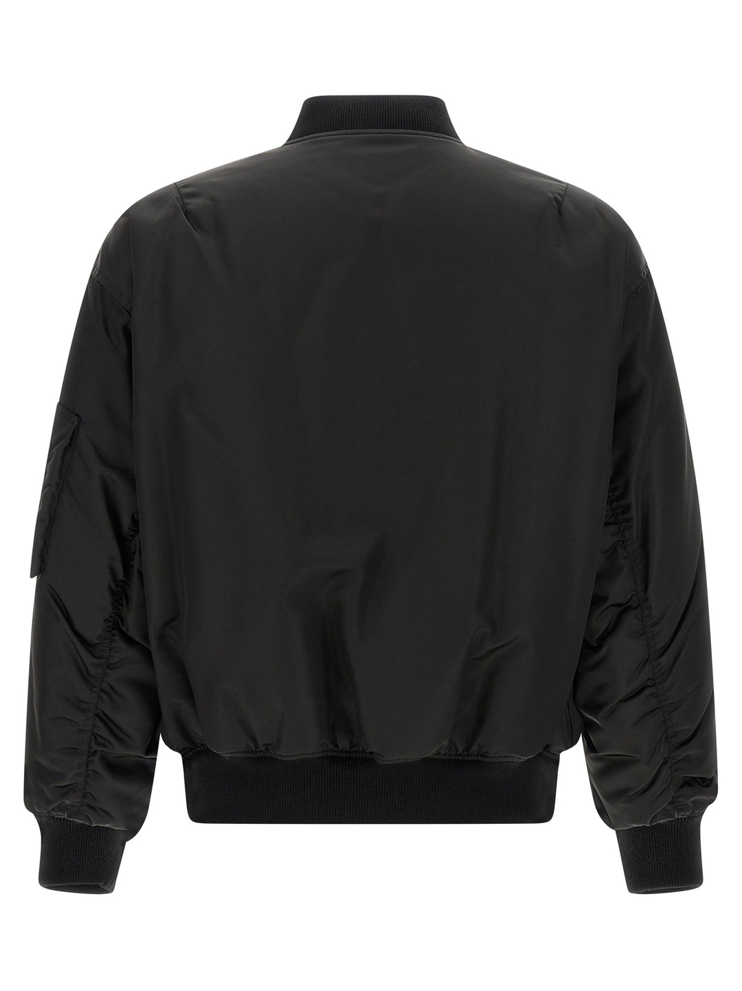 Saint Laurent Serge Bomber Jacket Puffer Jackets - Black | f54cd91565c0b44a173680ccced27d757b80646e