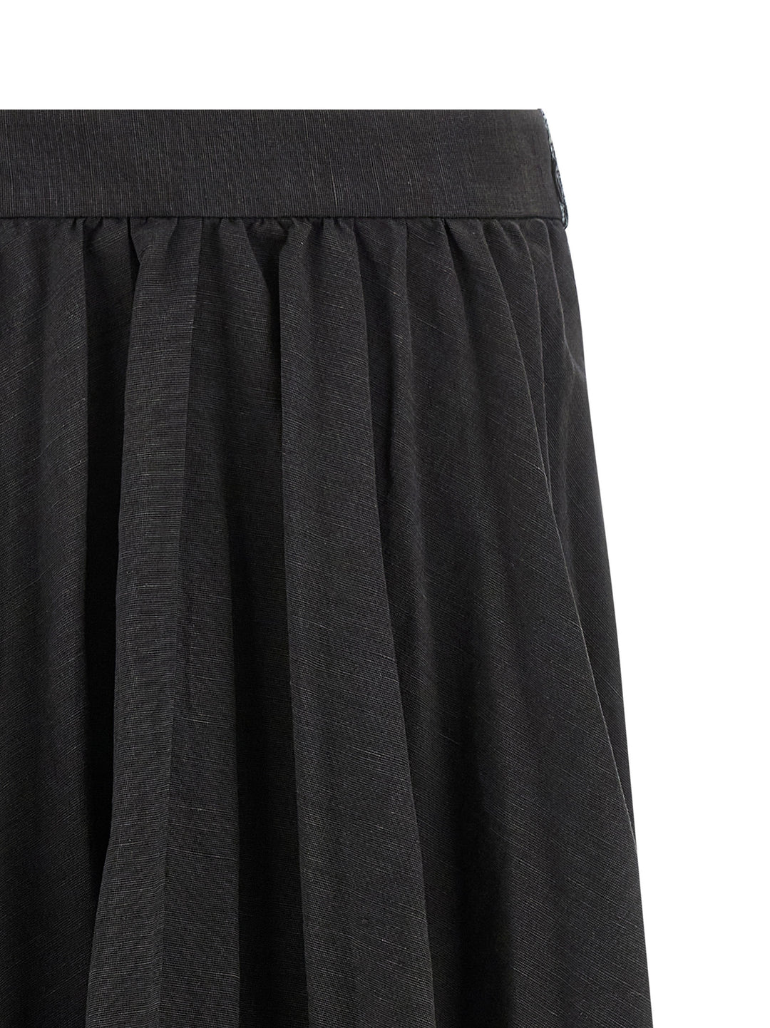 Balenciaga Hybrid Pleated Skirts - Black | a9f29271917689e05affeaf525bfa3252e1f35b6