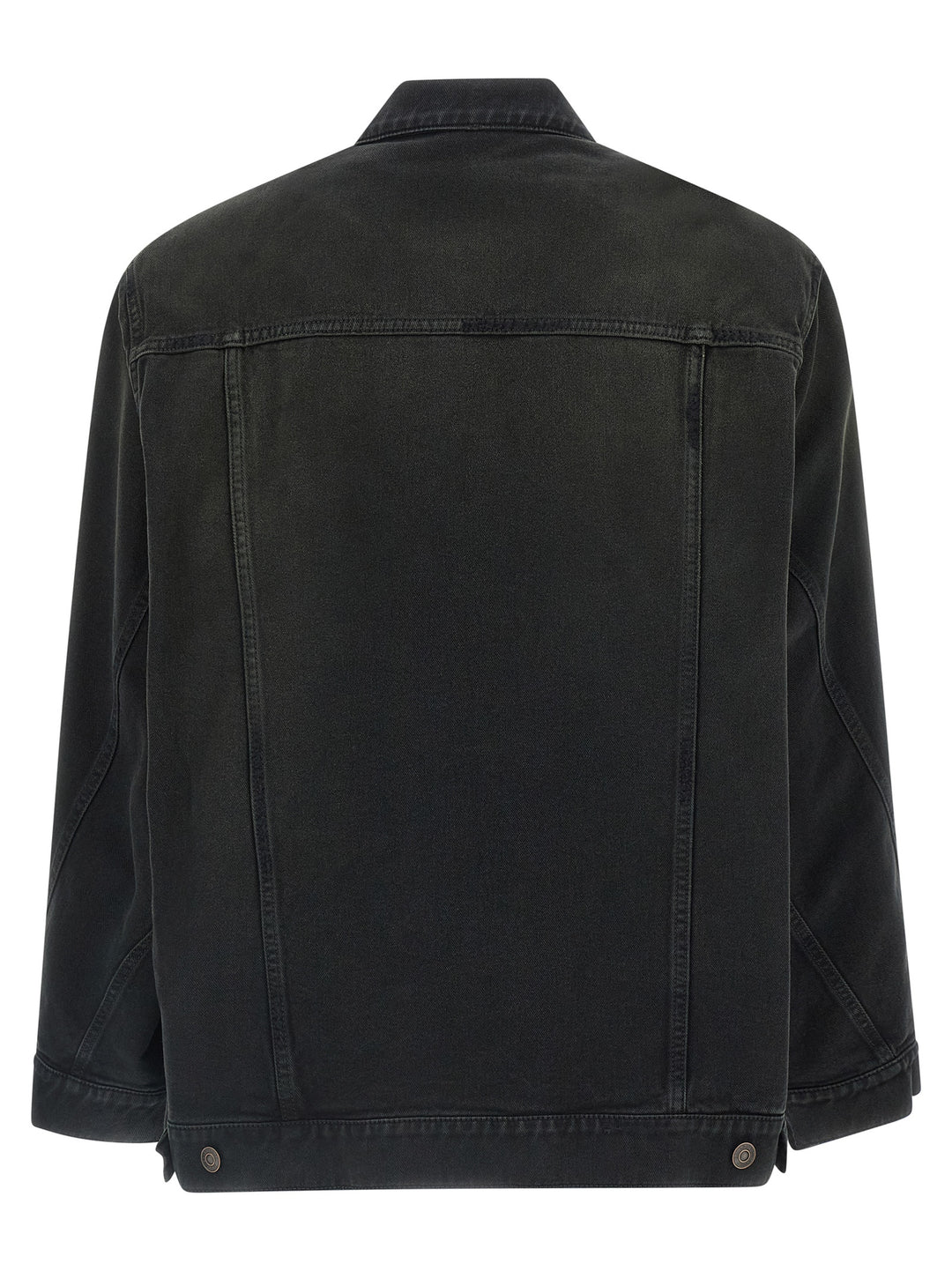 Balenciaga Denim Jacket - Blazer Puffer Jackets - Black | f1406fad7e1542f5d757e96c2e49b9a9e434ca48