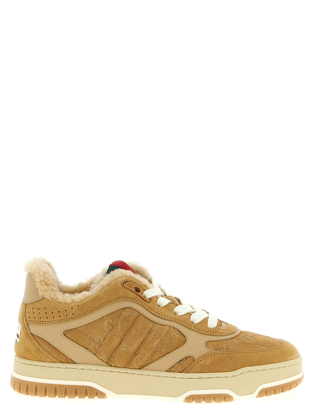 Gucci Gucci Re-Web Sneakers - Beige | 3c9b4da85de3600bfab1f5d4910723b550cec29b