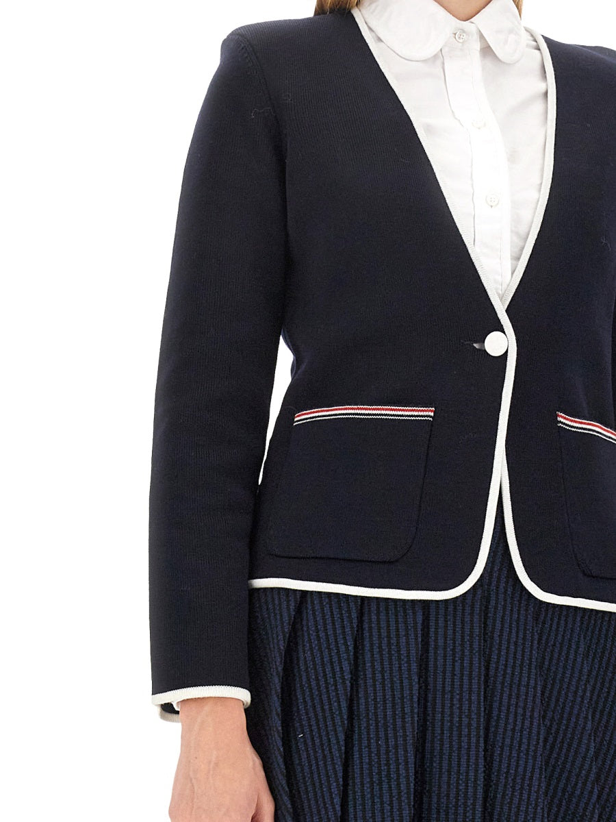 Thom Browne Jackets - Blue | Wanan Luxury