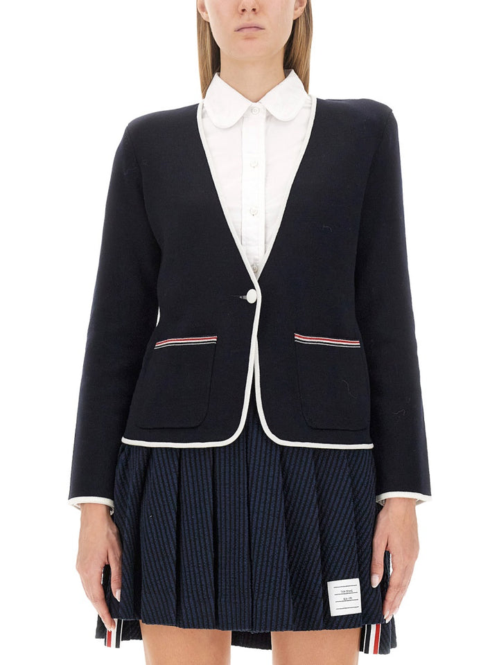 Thom Browne Jackets - Blue | Wanan Luxury