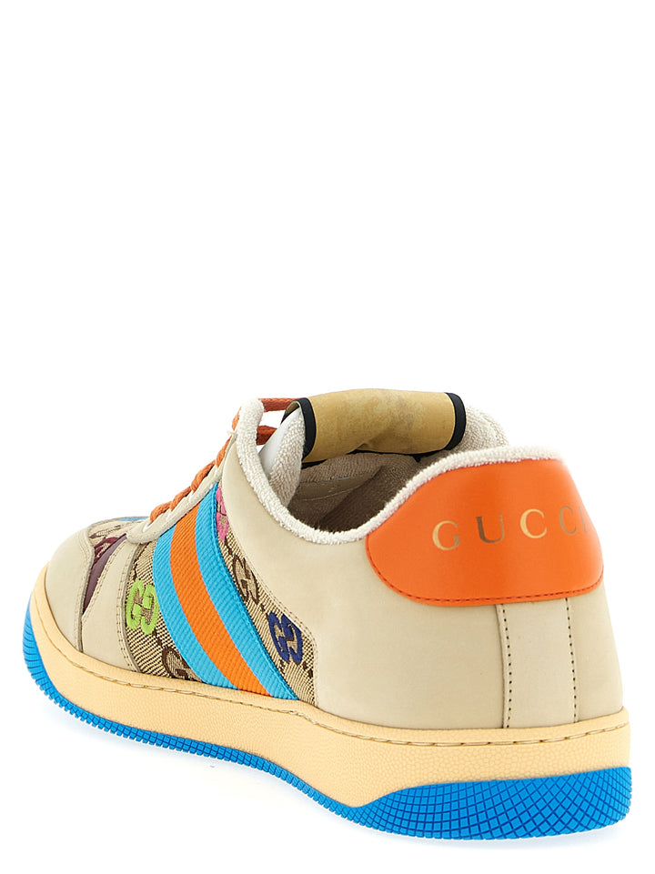 Gucci Screener Sneakers - Multicolor | 3393caf3d6dee1d7bc6e535fc09bd3c49060ccd8