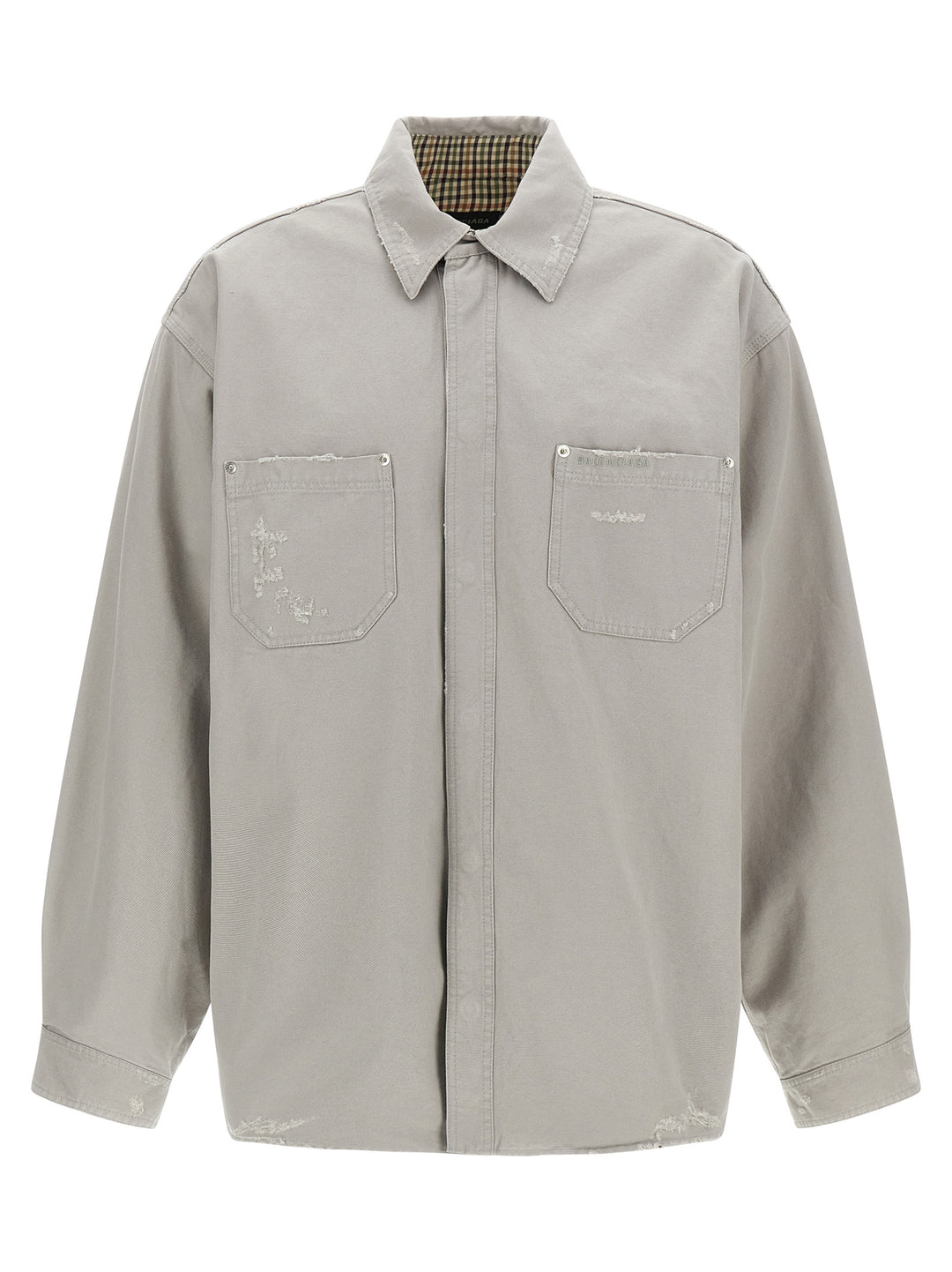 Balenciaga Workwear Shirt and Blouse - Gray | 8e71b25e8dbc2b0659a884e91d3d578a99998477