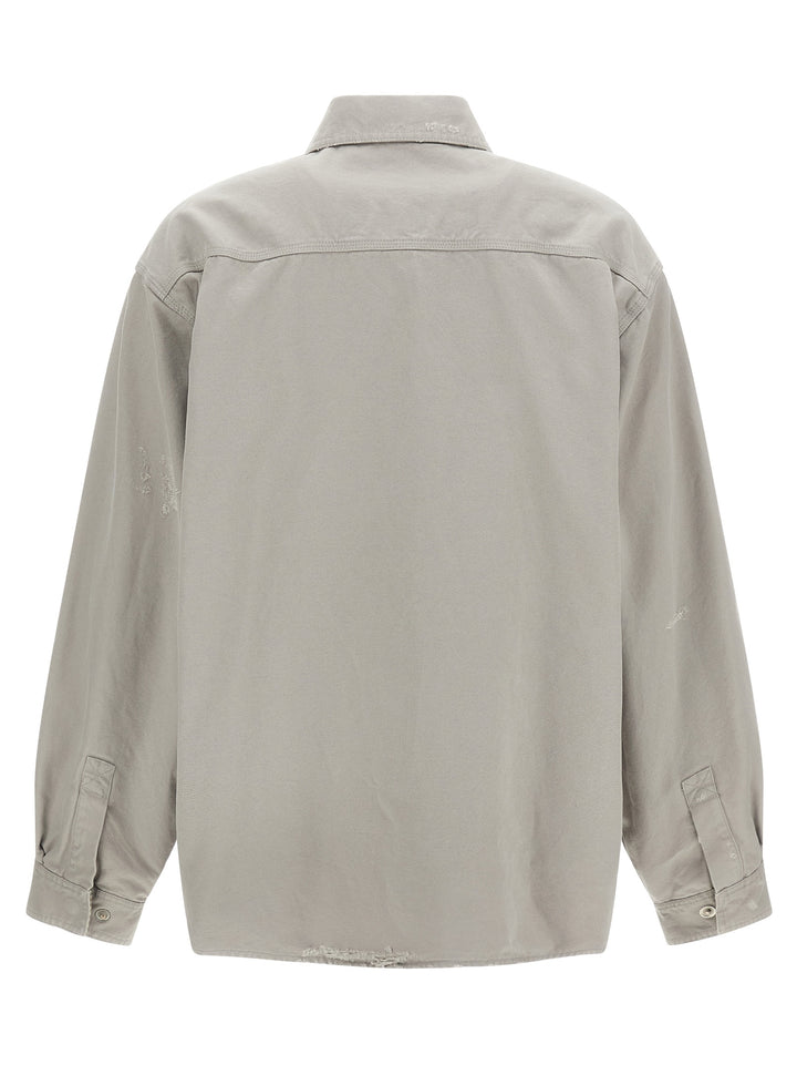 Balenciaga Workwear Shirt and Blouse - Gray | 75296af8d8ca3c8a5d26533871d8673ba98dd2c9