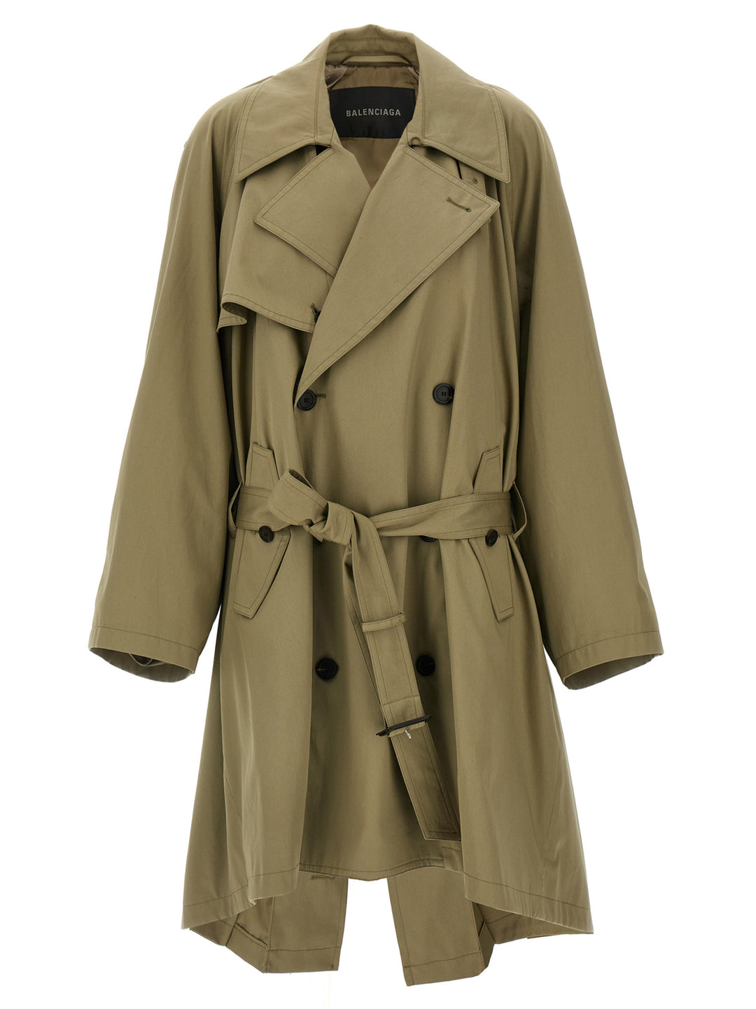 Balenciaga Draped Neck Coats and Trench Coats - Beige | a55f91379fb2b977c53a675a4b0fd6376663d5af