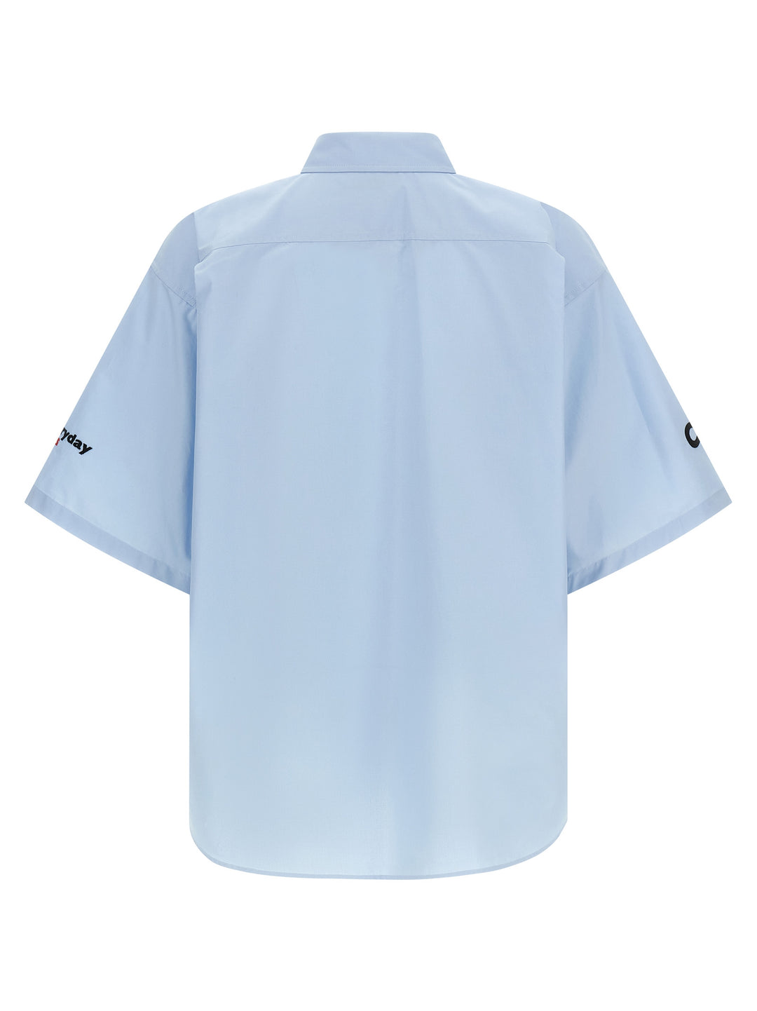 Balenciaga Ceo Uniform Logo Shirt and Blouse - Light Blue | 3cf1987e8fd6f6ad807d34370c5b9ff421dc1cc2