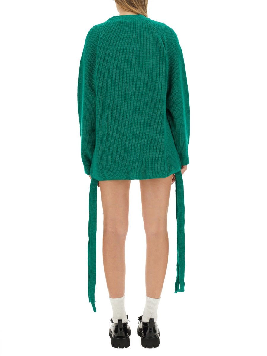 MSGM Sweaters - Green | Wanan Luxury