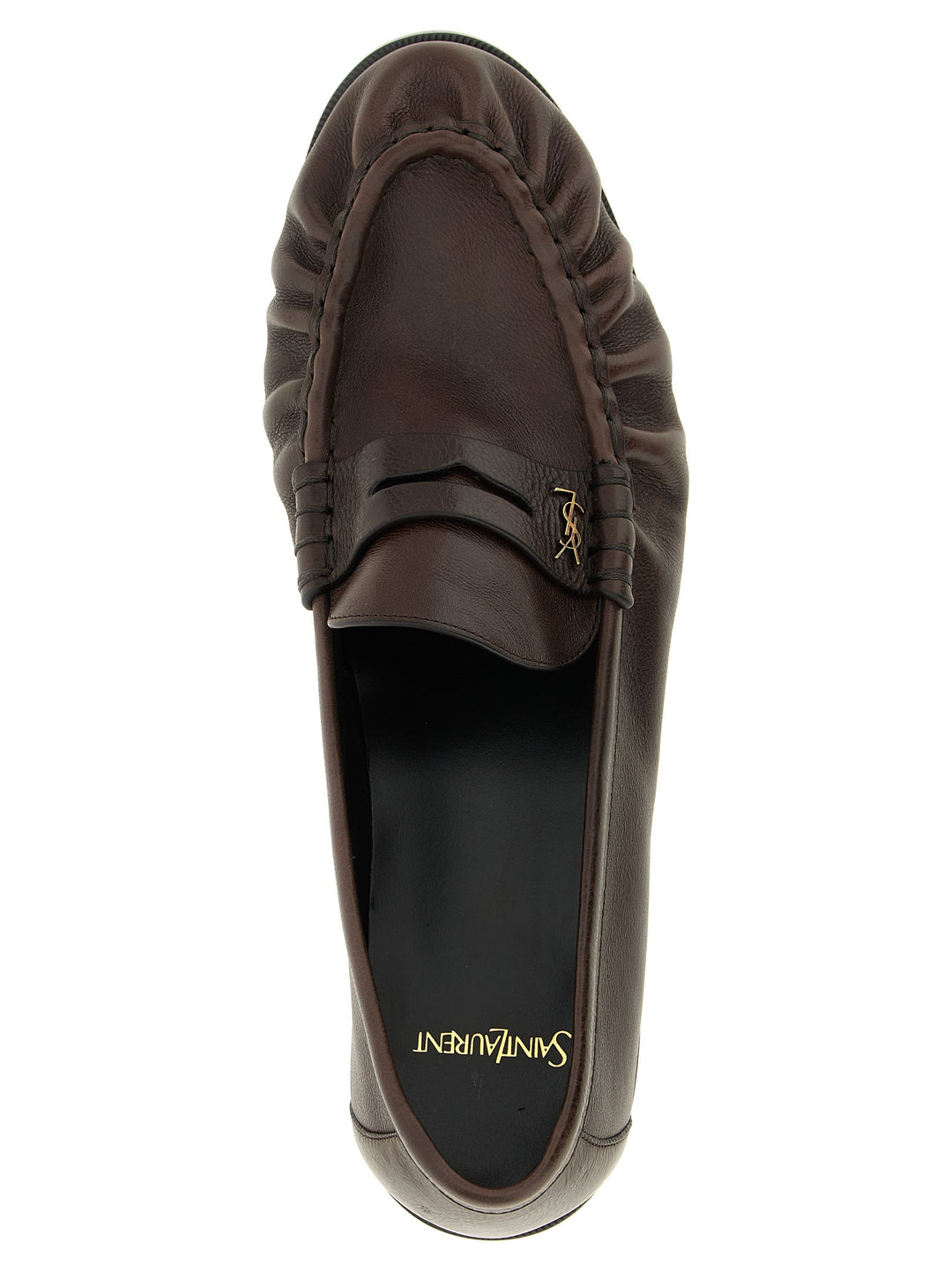 Saint Laurent Le Loafer Loafers - Brown | 2d82841f60df810c5d710096746fe172df4b4a61