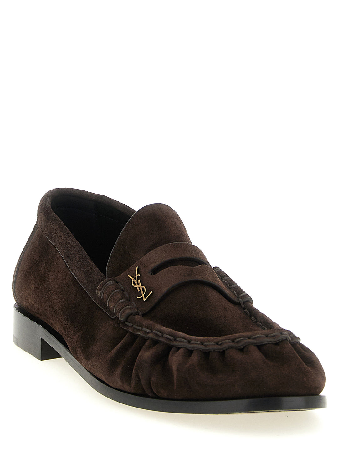 Saint Laurent Le Loafer Loafers - Brown | 496ab3b0f8cadfdabe8543da47472a027cf9f41a