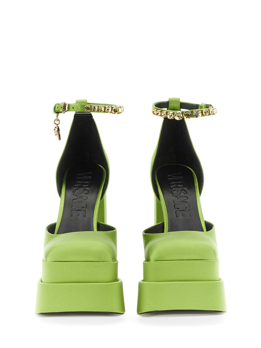 Versace pumps - Green | Wanan Luxury