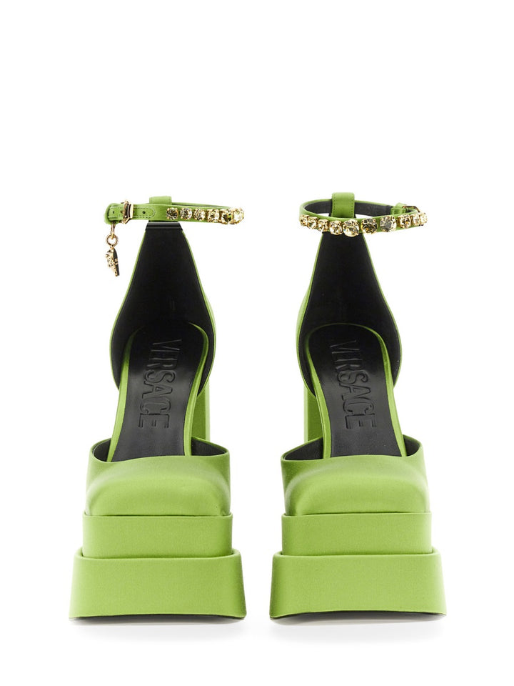 Versace pumps - Green | Wanan Luxury