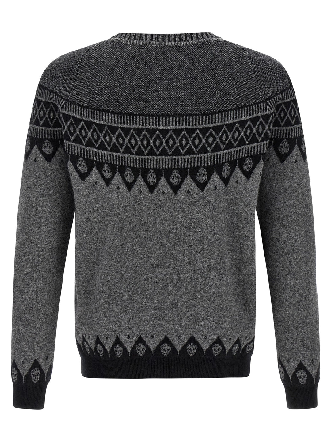Mcqueen Skull Sweaters and Cardigans - Gray | f39ff418a026ccc54e05614ecc6844d4c293f923