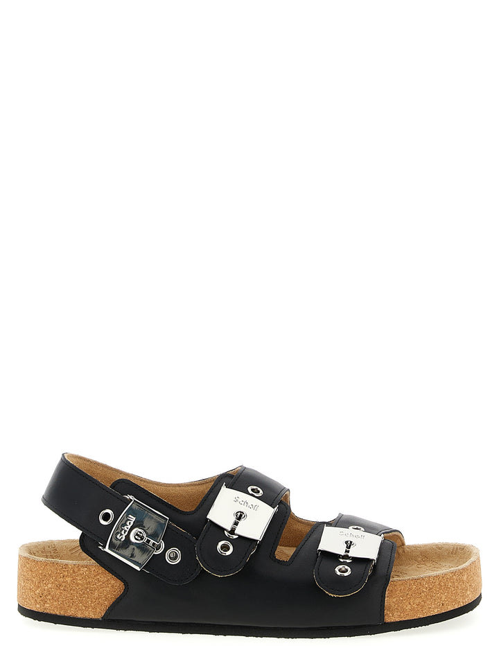 Balenciaga Balenciaga X Scholl Sandals - Black | e9cf28b50e7dd1a715248b6639e6a2550b6ff925