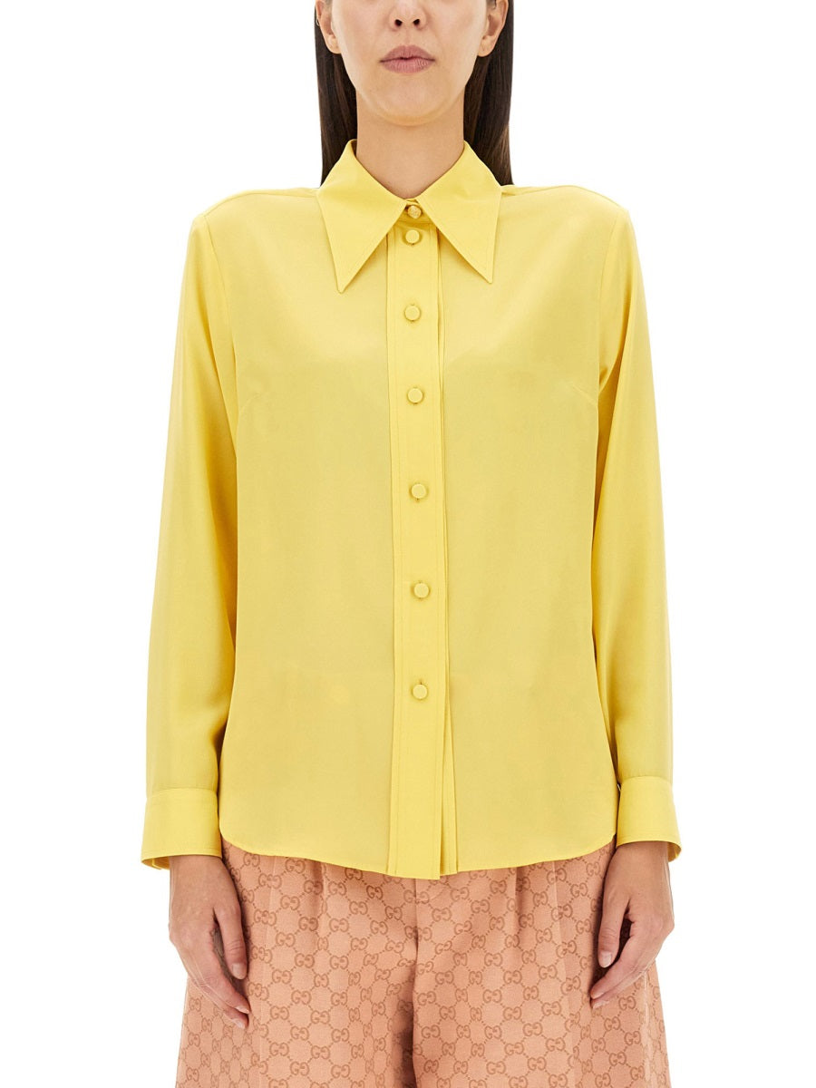 Gucci Shirts - Yellow | f4eb603a926db8eadecac9264f50473bf518d190