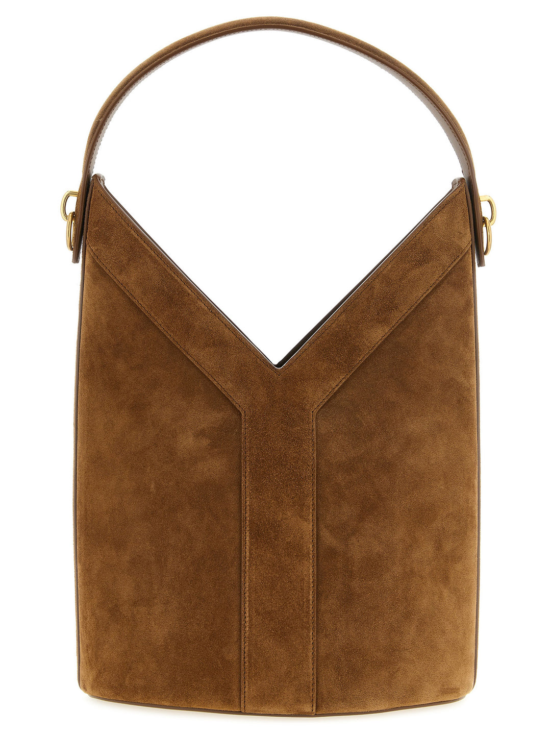 Saint Laurent Y Long Shoulder Bags - Brown | 74c2506748f8fbc0098679ff9e7b8b103decd787