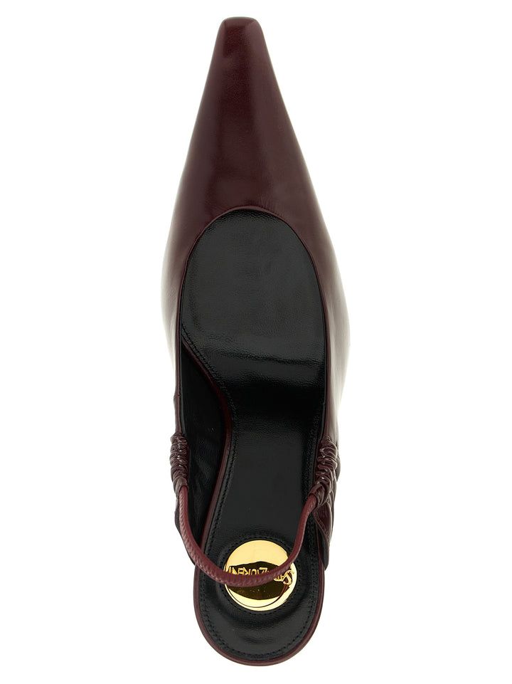 Saint Laurent Anne-Marie Pumps - Bordeaux | e5dff905b8e20567ae7cf6e4a32d5eaf0b4f7230