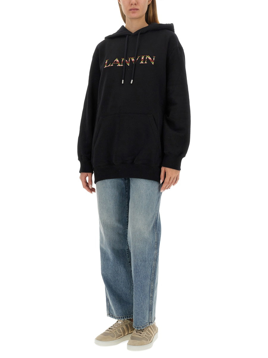 Lanvin Sweatshirts - Black | Wanan Luxury