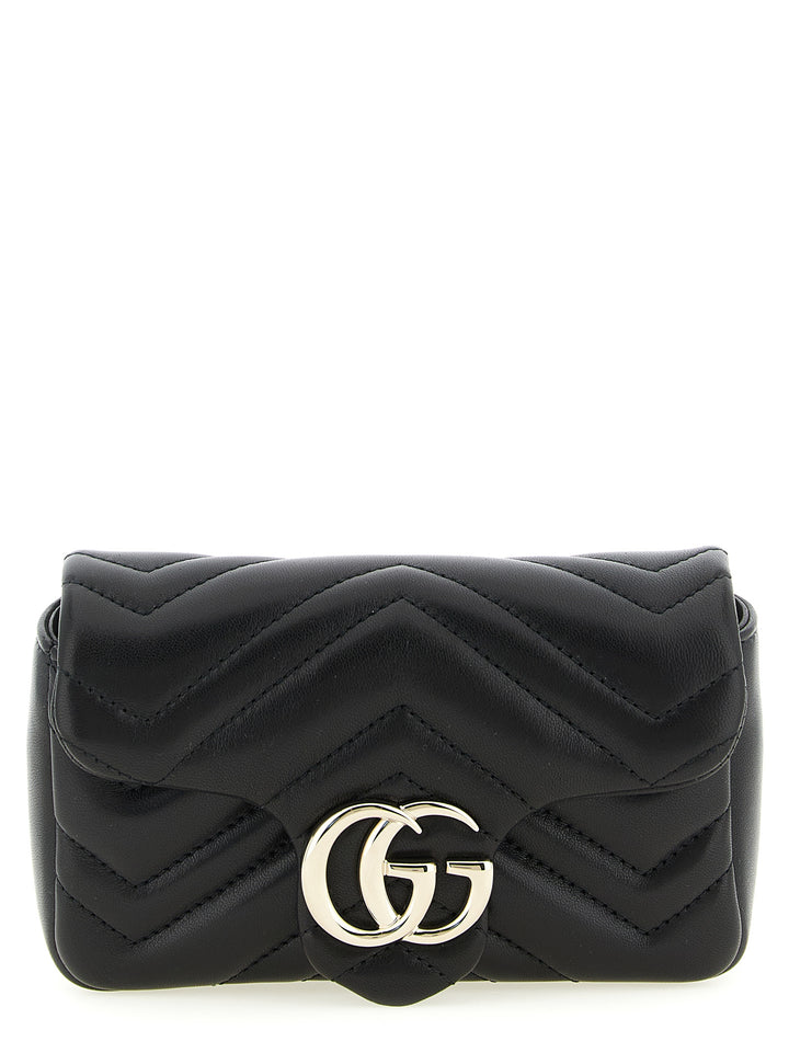 Gucci Gg Marmont Shoulder Bags - Black | 67832f576c786f3966c4dab24b8f22e8bc44f549
