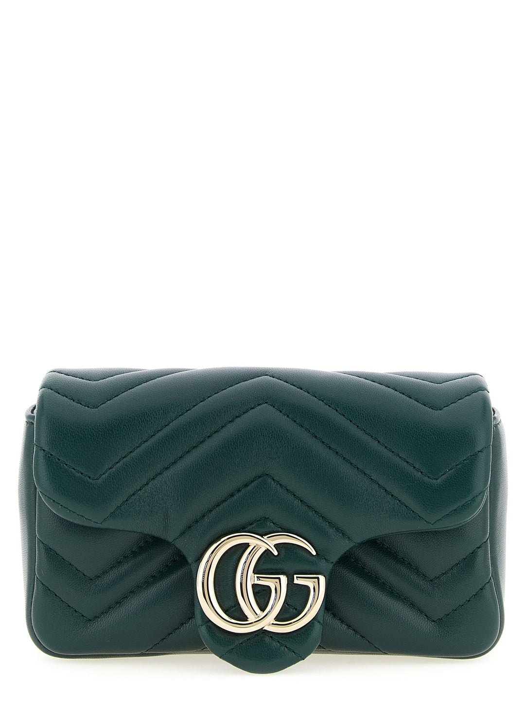 Gucci Gg Marmont Shoulder Bags - Green | ad140c441134da9c97048a777f9dcbe7381a63c3
