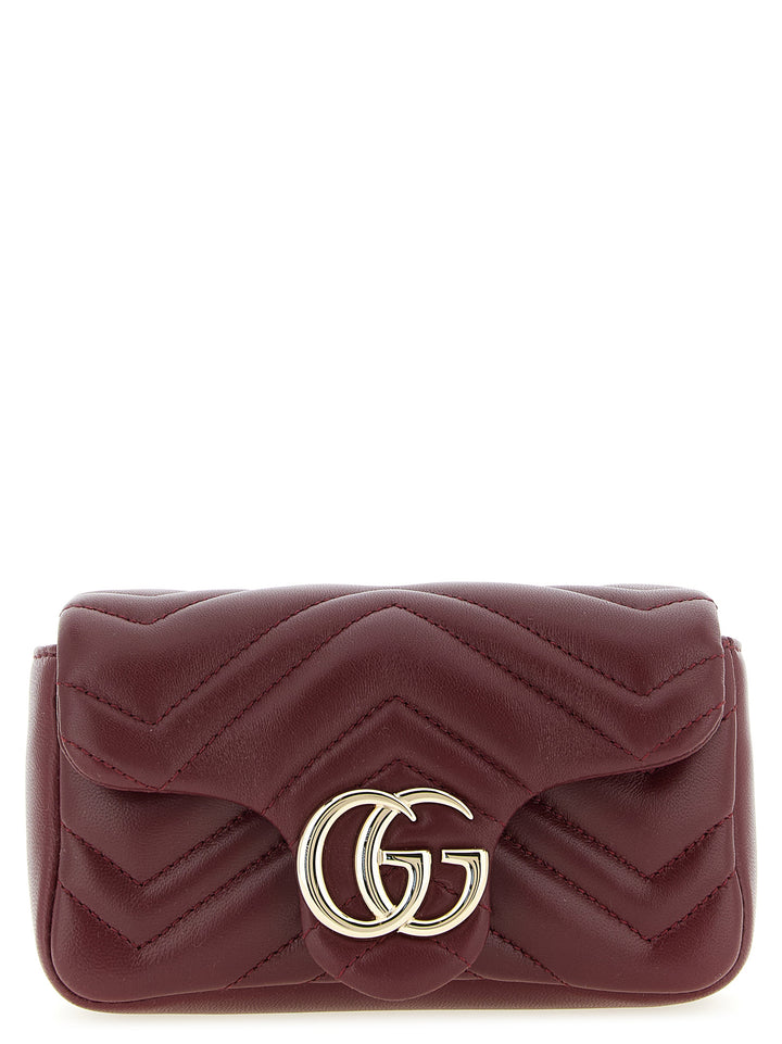 Gucci Gg Marmont Shoulder Bags - Red | 3e907ae72bf2752a5808117e820fa6cf85c56be3
