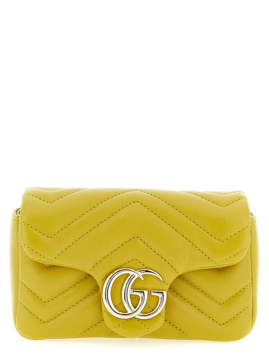 Gg Marmont Shoulder Bags Yellow
