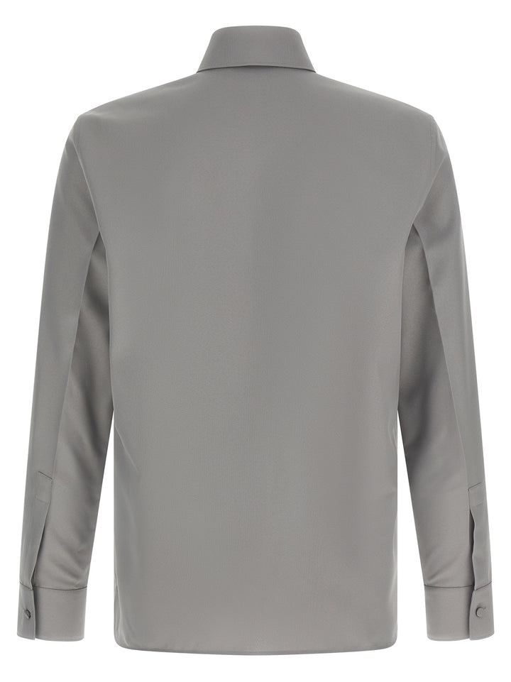 Gucci Horsebit Shirt Shirt and Blouse - Gray | 4fa66ec0cf6cd49497c483791de60532292e0b6a