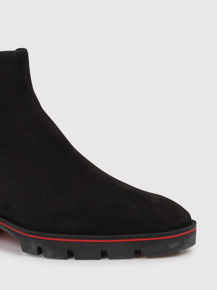 Alpinosol flat ankle boots