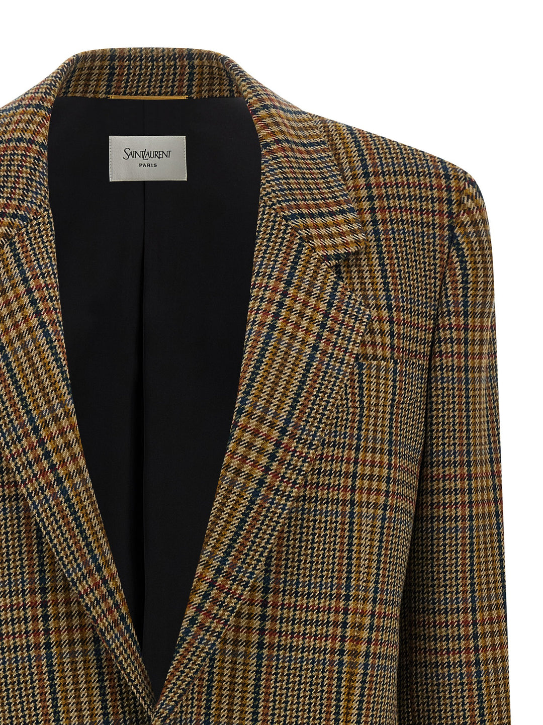 Saint Laurent Prince Of Wales Blazer BlazerS - Multicolor | 0a323807c343a87ae9ba70278f13c320d00a26cf