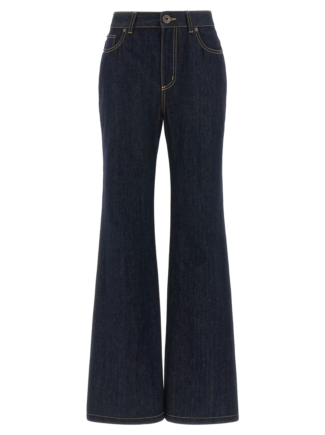 Mcqueen Straight Leg Jeans - Blue | 21f59e7ac50610db86c5a1b0b1b4f18948c3c25e
