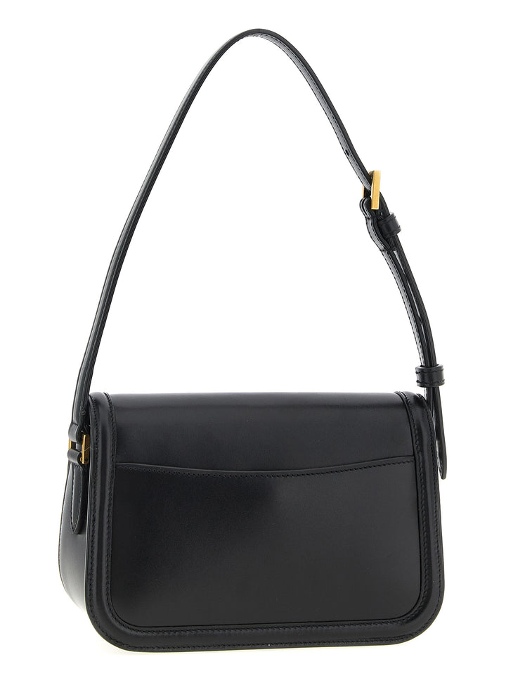 Saint Laurent Solferino Shoulder Bags - Black | 33e6c8597703b2adcc01fb1adb5a3633469b3559