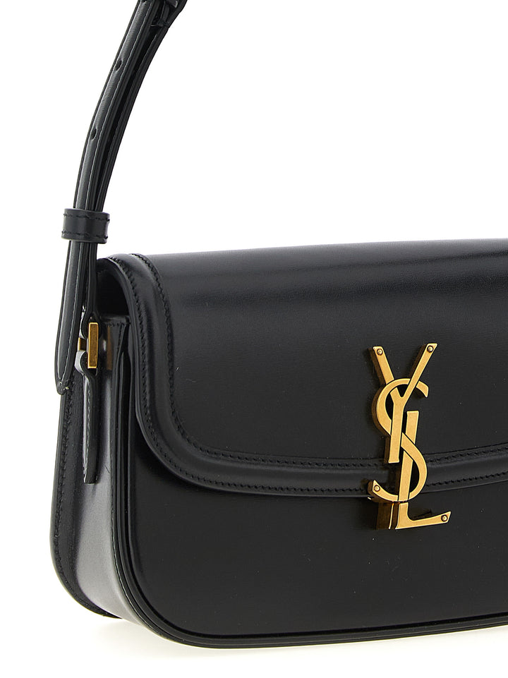 Saint Laurent Solferino Shoulder Bags - Black | 30761a4585e039b61ce8047a0bdd256d4f3d4915