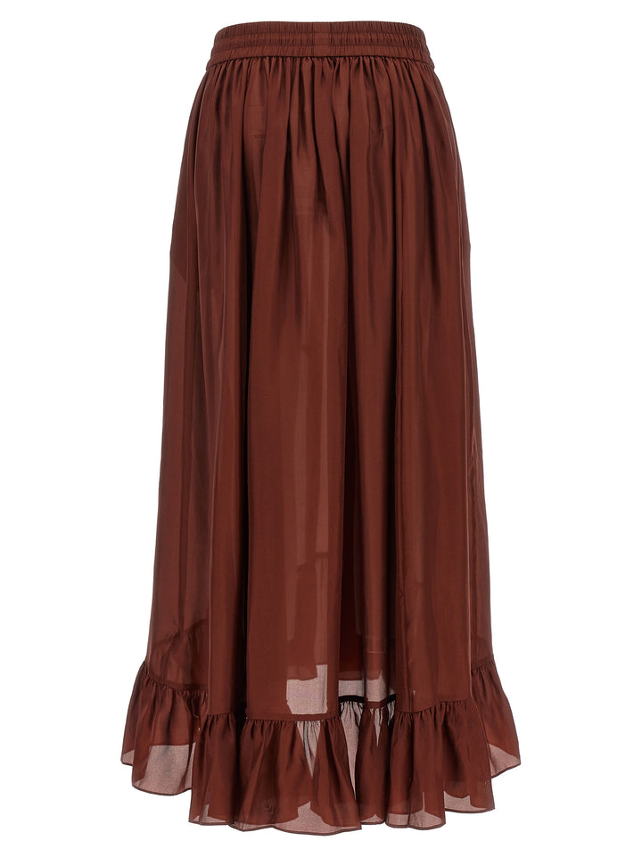 Zimmermann Aster Skirts - Bordeaux | 7bb73af4d49830293b4653f52b5c747c26f2fdc5