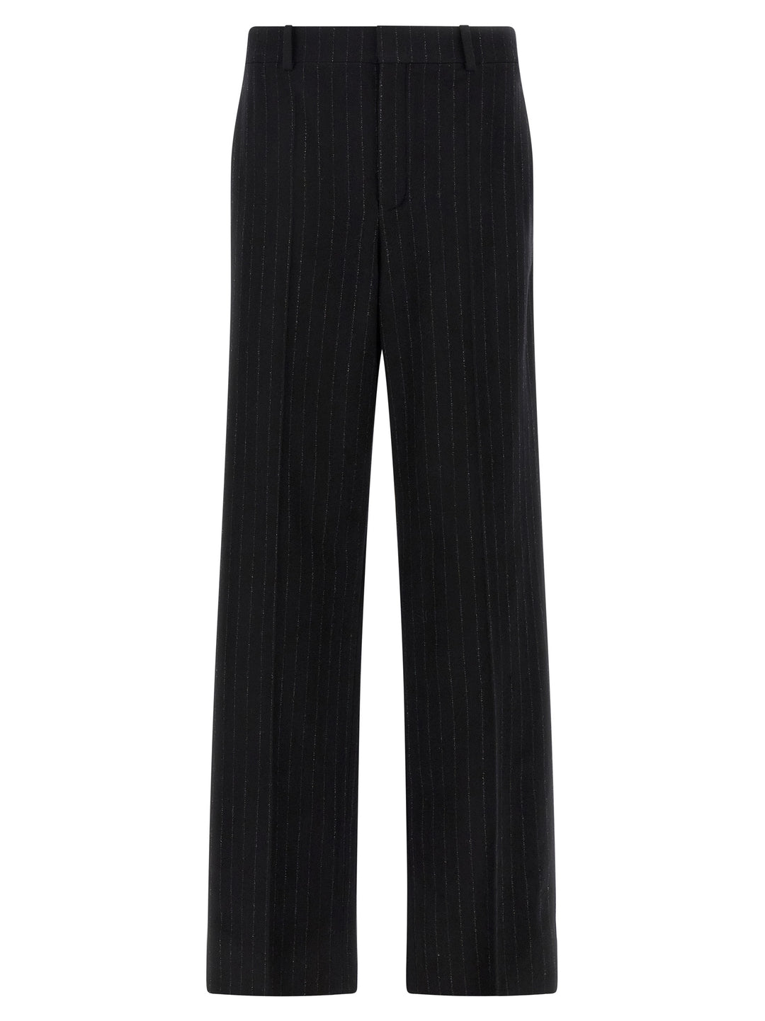 Saint Laurent Pinstripe Pants - Black | c39d1fe36326f832dd260a3061b52acade3ddeff
