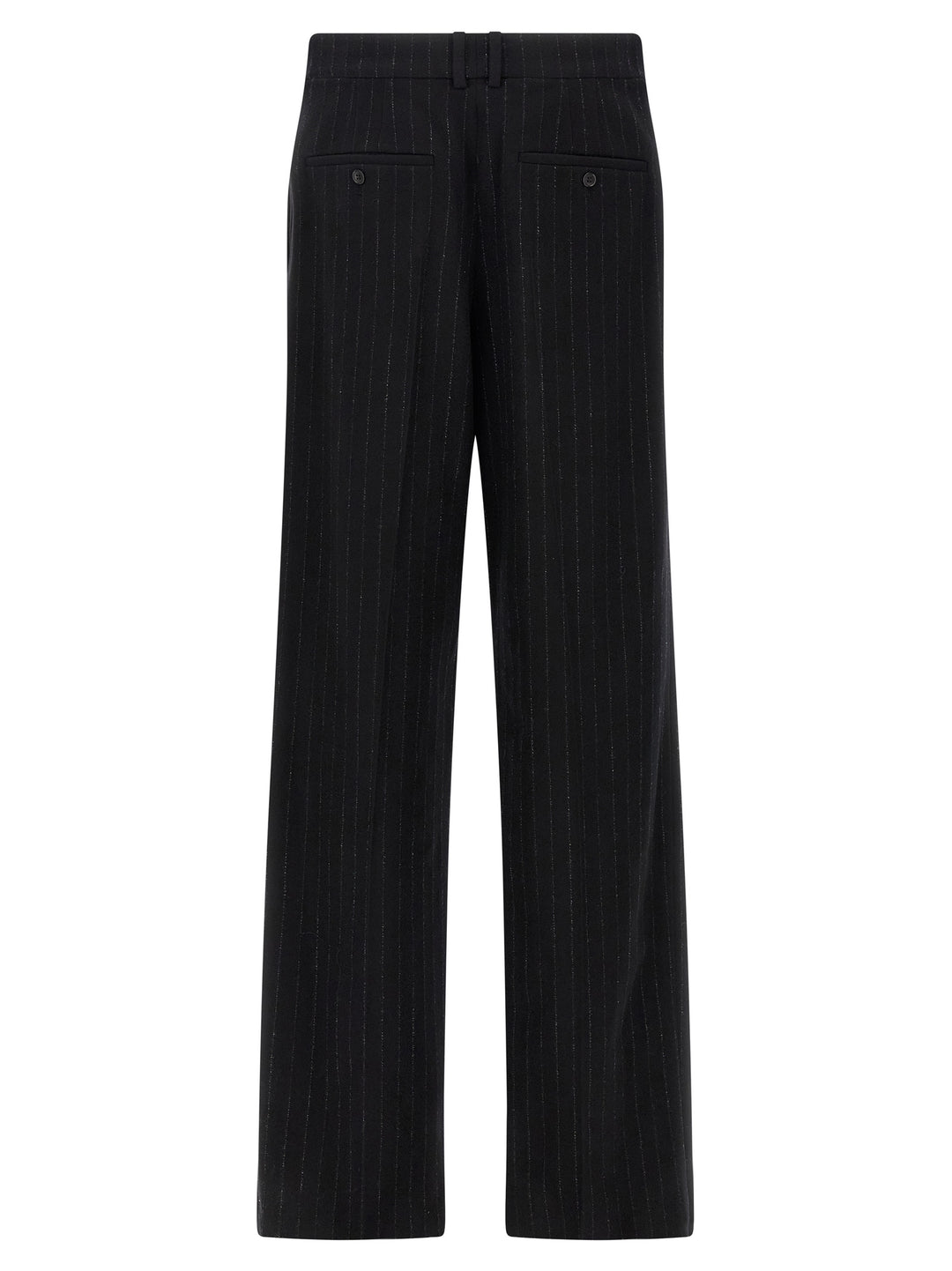 Saint Laurent Pinstripe Pants - Black | 4901df956b14039611e40656ee47ea70974a83e1