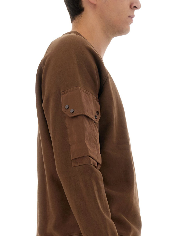 Ten C Sweatshirts - Brown | Wanan Luxury