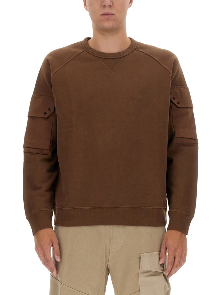 Ten C Sweatshirts - Brown | Wanan Luxury