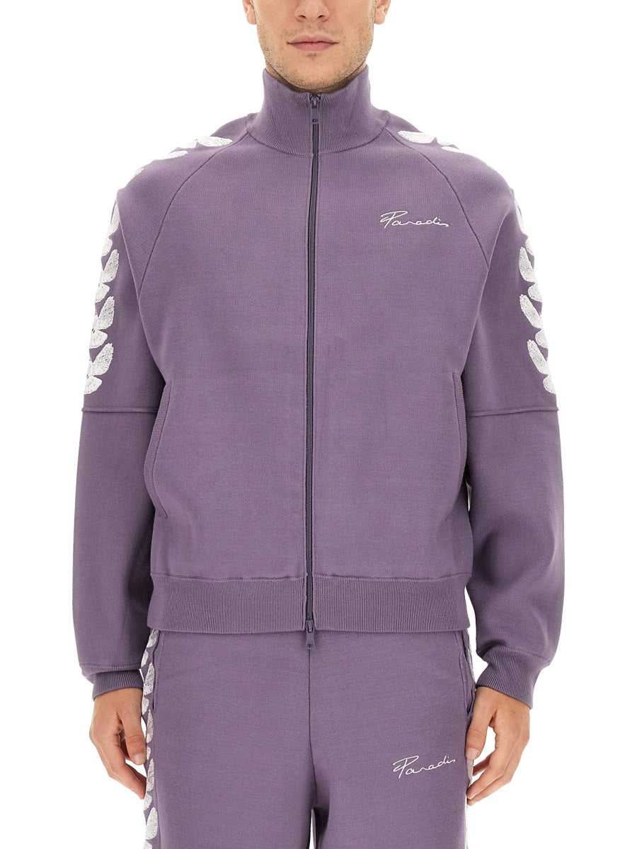 3.PARADIS Sweatshirts - Purple | Wanan Luxury