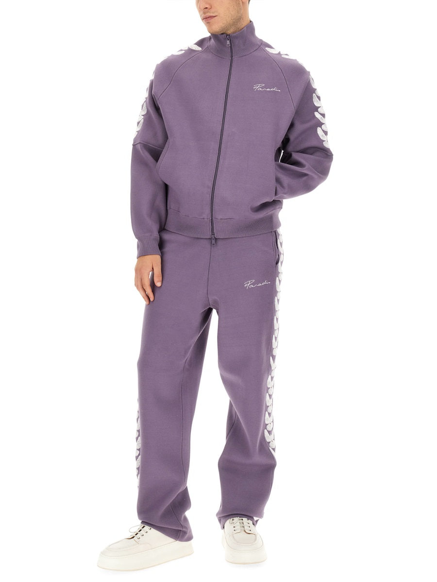 3.PARADIS Sweatshirts - Purple | Wanan Luxury