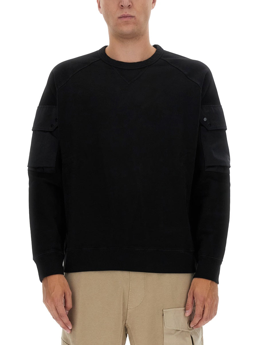 Ten C Sweatshirts - Black | Wanan Luxury