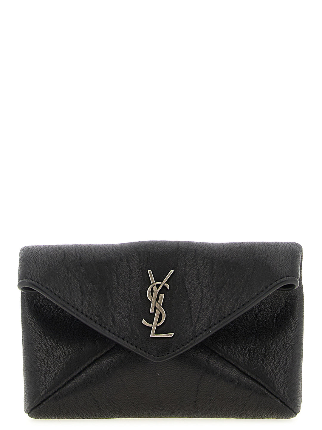 Saint Laurent Envelope Wallets and Card Holders - Black | ee02fc49e494fcd07245e177313e8c1a59bdc787