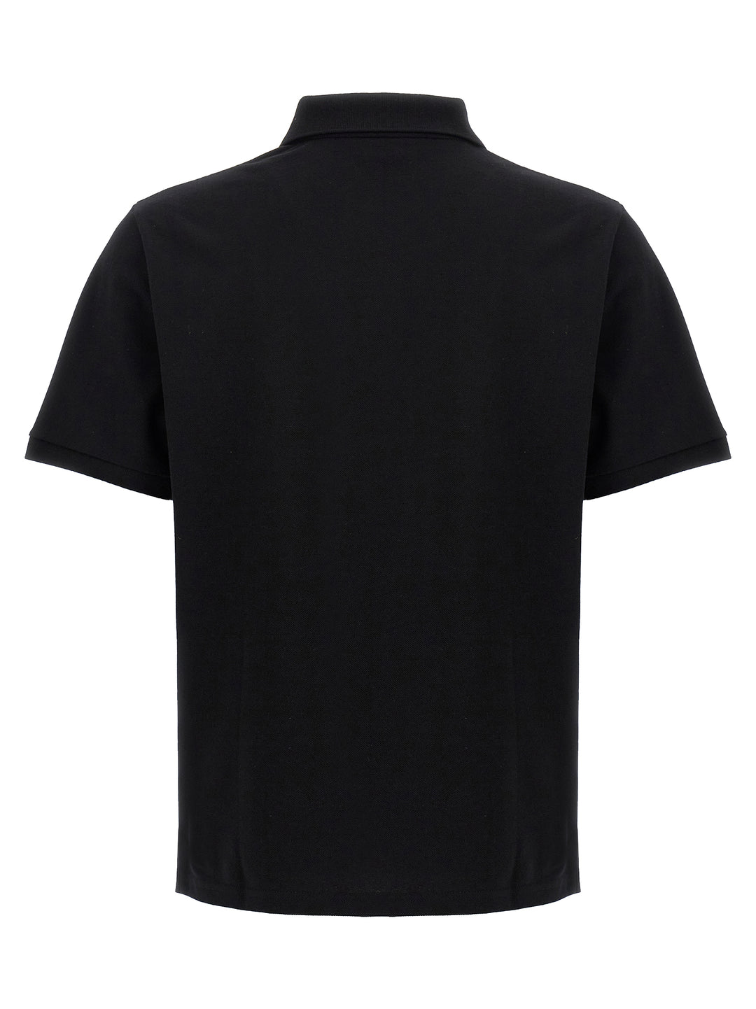 Saint Laurent Logo Embroidery  Shirt Polo - Black | 73a0459887eb2aac4d0c37c2de36e93ab69f2ba0