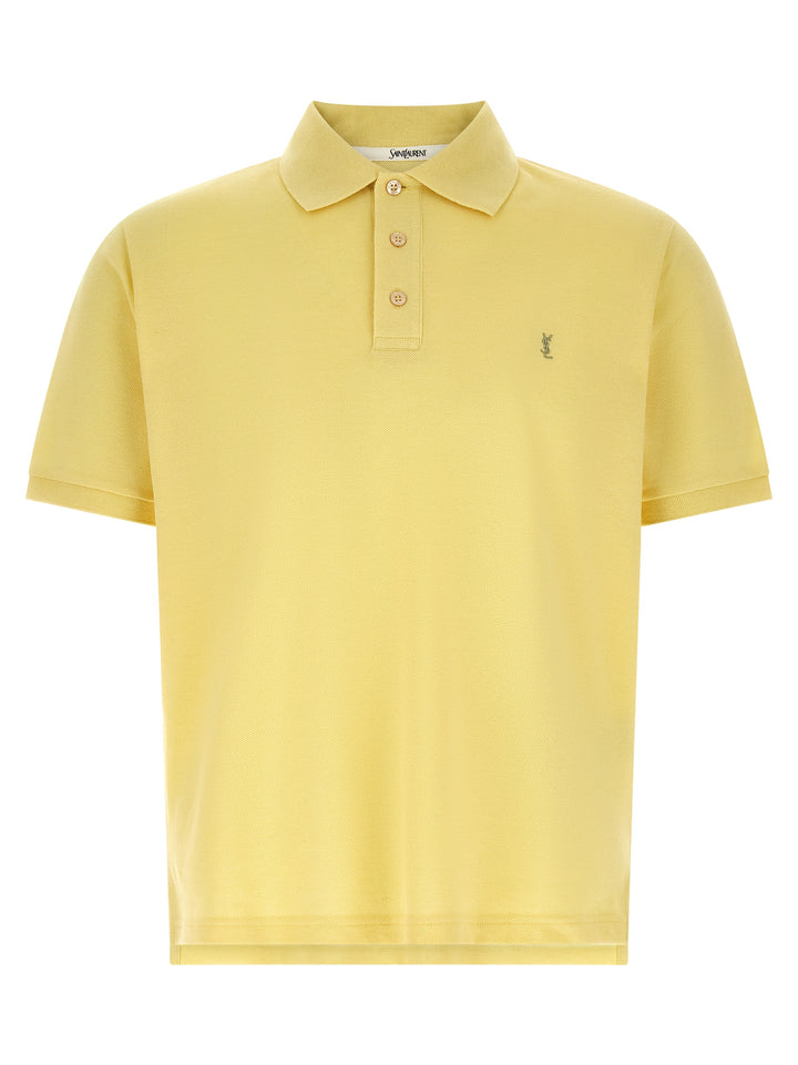 Saint Laurent Cassandre Polo - Yellow | b6e29de98db661cd54afe1e3eb56f956ec625810
