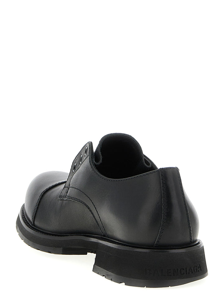 Balenciaga Truck Derby Loafers - Black | 5b131452acd69278ac76a97b312cd628eaf09e95