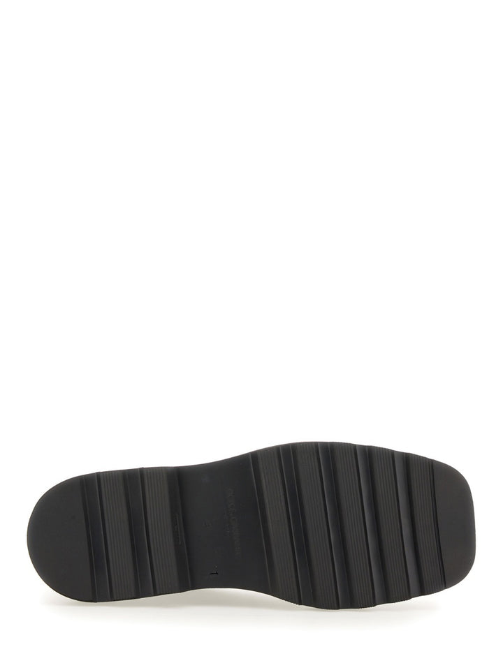 Dolce & Gabbana Flat Shoes - Black | Wanan Luxury