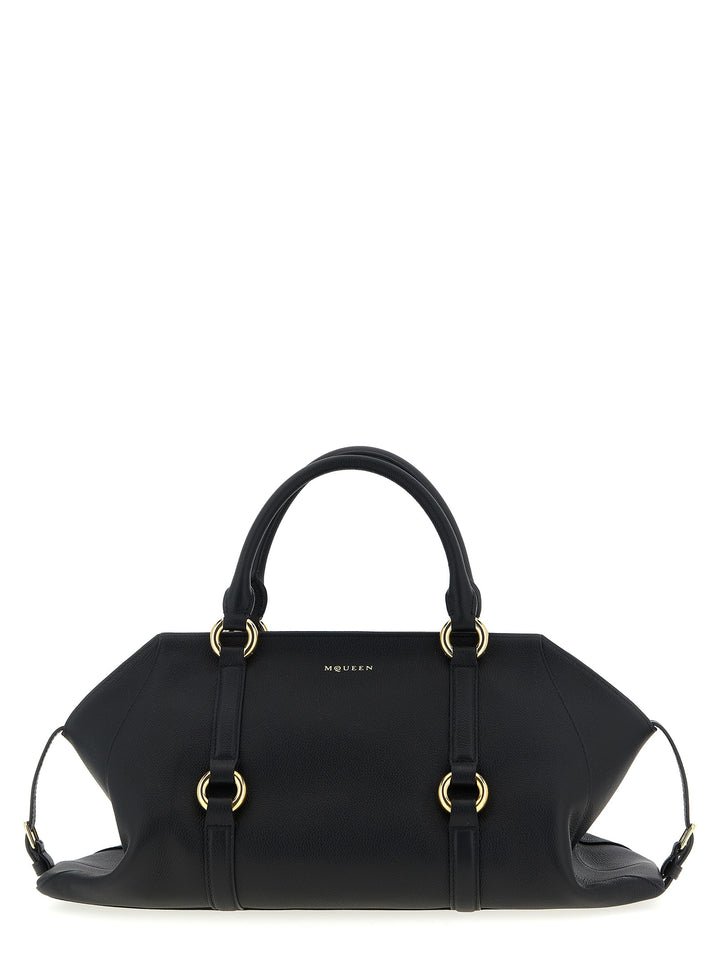 Mcqueen Farrington Hand Bags - Black | fc58c3ef5b2a605f7ed8824f9b3caf2597e68c7f