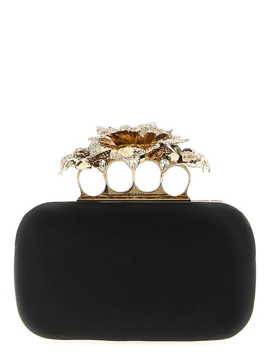 Carnation Clutch Black