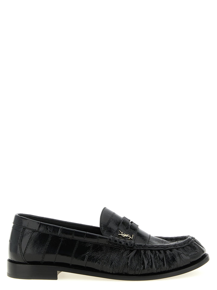 Saint Laurent Le Loafer Loafers - Black | 43aefd1aae63c23604a84d79c1e952c6006dd199