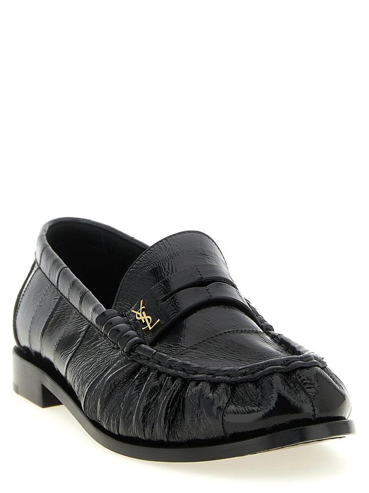 Saint Laurent Le Loafer Loafers - Black | d70b2d5c1872d0d9c7f90e46abc2043d1931cfc0